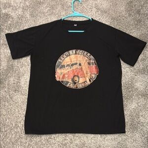 Black San Francisco California T-Shirt